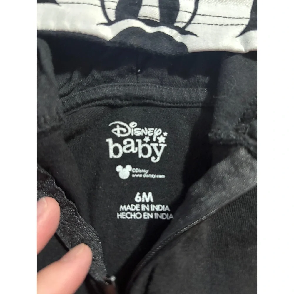 Disney Baby Mickey Mouse Costume Coverall Size 6 Months